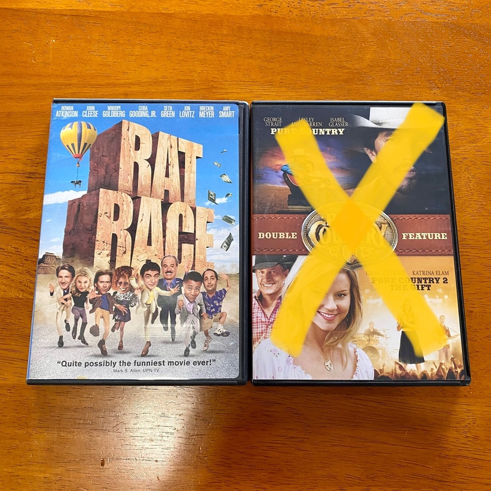 DVDs set of 2